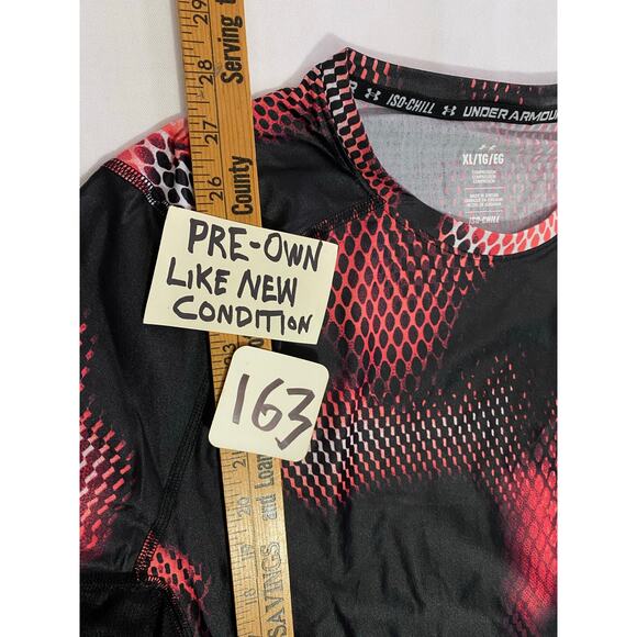 Under Armour Mens UA Iso Chill Compression Printed Long Sleeve XL - Picture 5 of 11